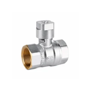 3084 Square handle brass ball valve F-F
